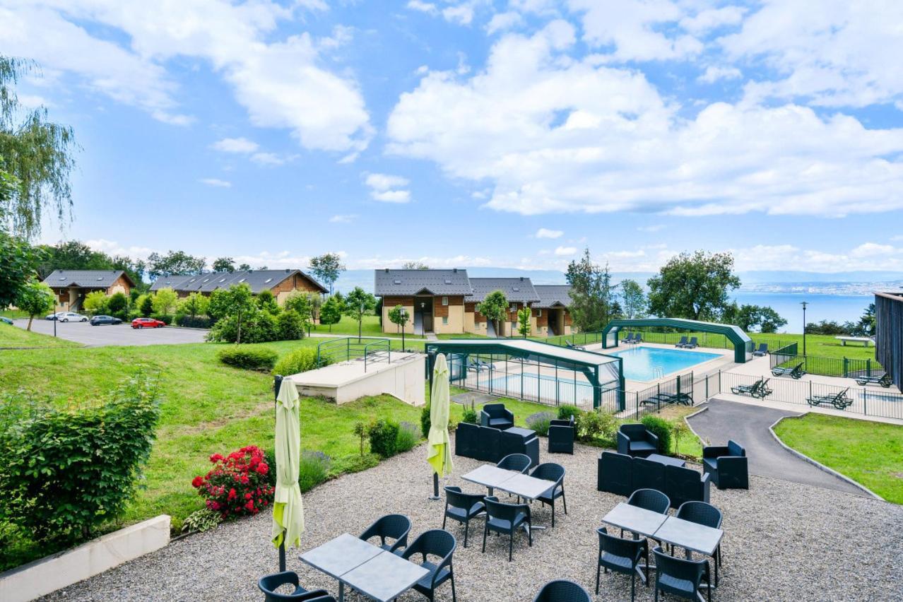 Duplex-Chalet Entre Lac Et Montagne Avec Balcon Лугрин Экстерьер фото